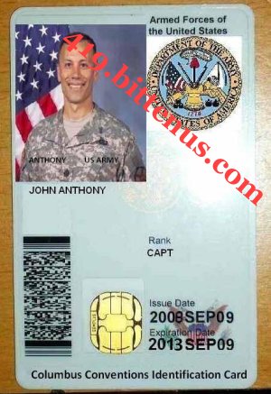 John Anthony ID Card